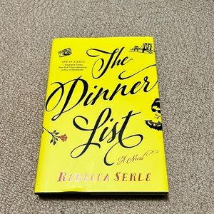 the dinner list by rebecca serle (hardcover)
